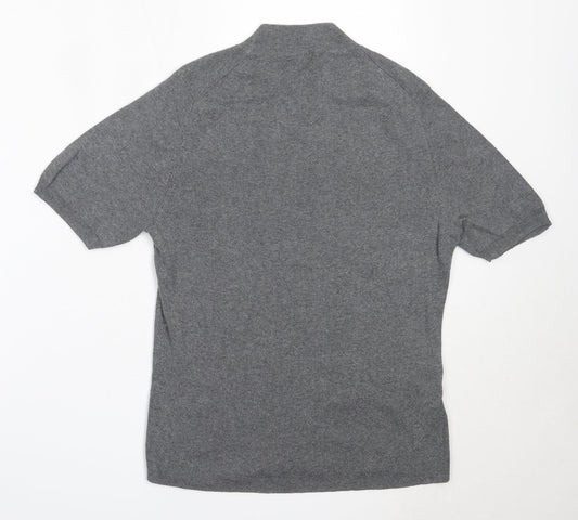 Country Casuals Womens Grey Round Neck Cotton Pullover Jumper Size L