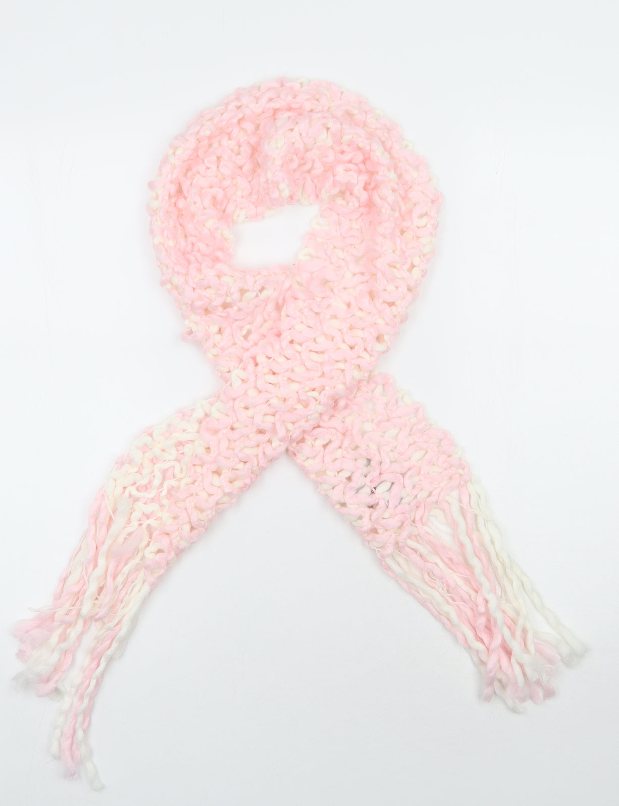 Unique Womens Pink Acrylic Scarf