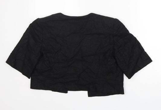 George Womens Black Jacket Coat Size 12