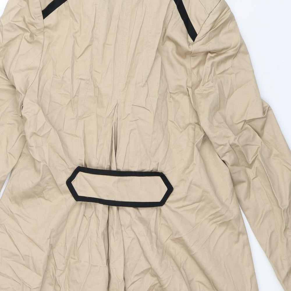 M&S Womens Brown Anorak Coat Size 10
