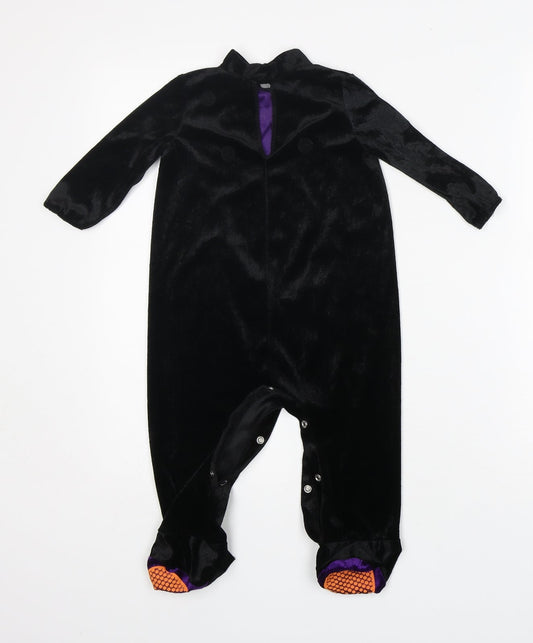 InCharacter Costumes Boys Black Polyester Pullover Dress Shirt One Size Crew Neck - Halloween