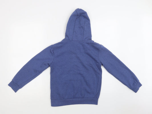 Primark Girls Blue Cotton Pullover Hoodie Size 10-11 Years - Colorado