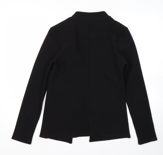 Preworn Womens Black Jacket Blazer Size 10