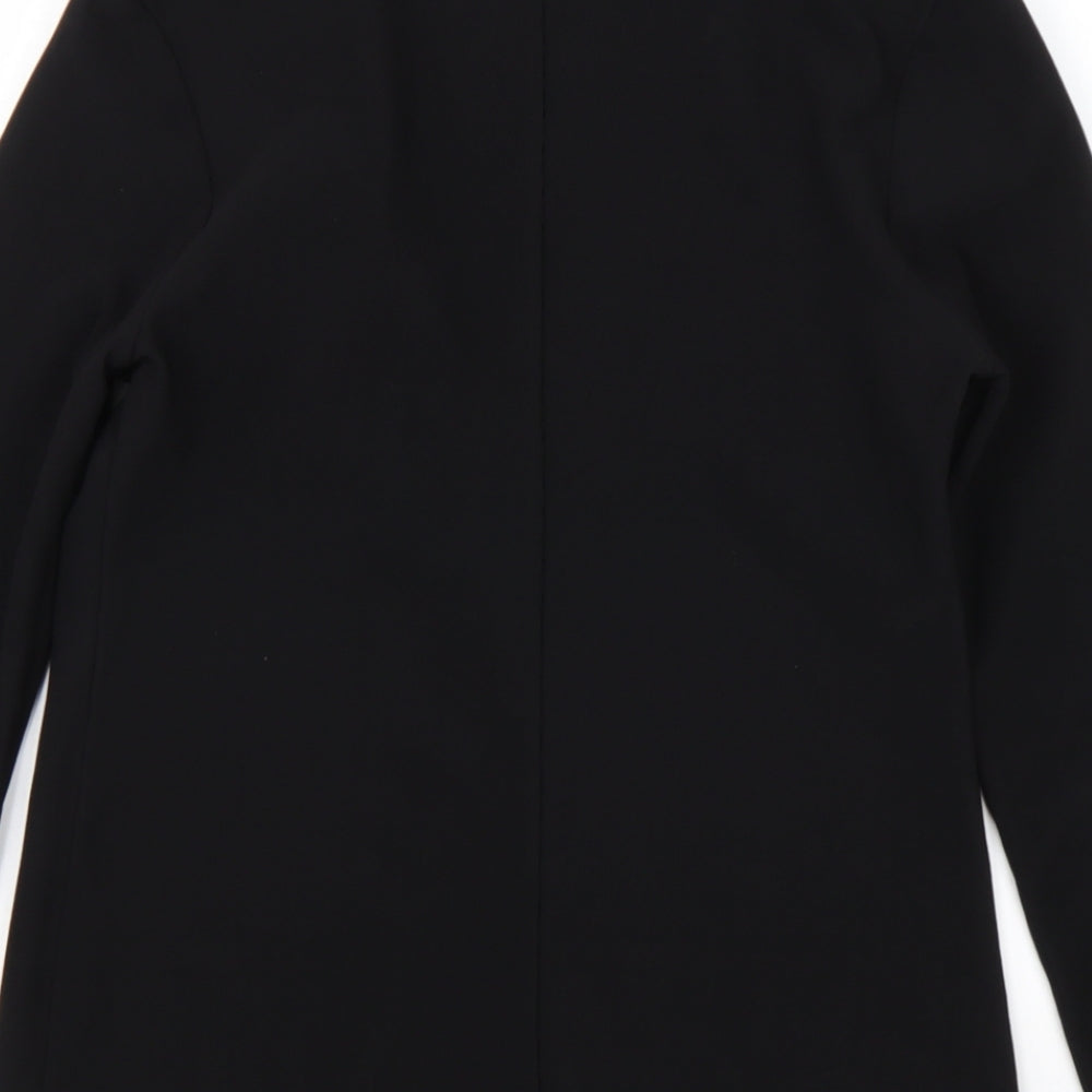 Preworn Womens Black Jacket Blazer Size 10