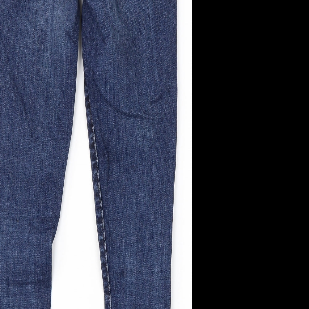 Gap Womens Blue Cotton Skinny Jeans Size 26 in L28 in Regular