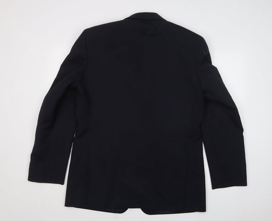 C&A Mens Blue Jacket Blazer Size 42 Button