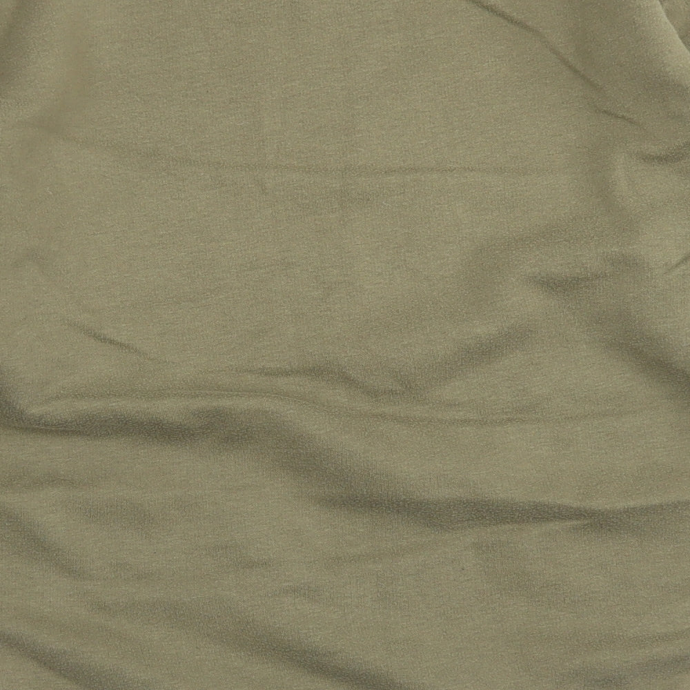 New Look Womens Green Polyester Pullover Sweatshirt Size 10
