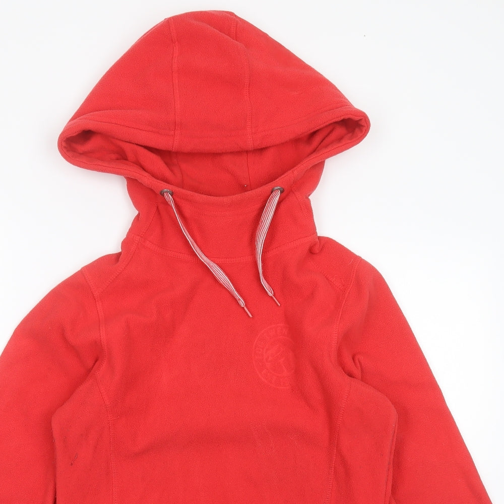 TOG 24 Womens Red Polyester Pullover Hoodie Size 8