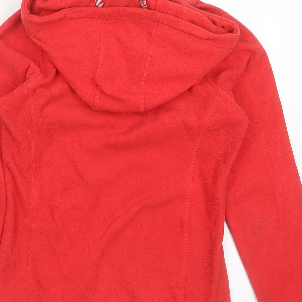 TOG 24 Womens Red Polyester Pullover Hoodie Size 8