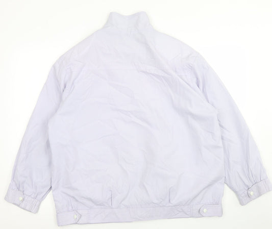 C&A Womens Purple Jacket Size 16 Zip