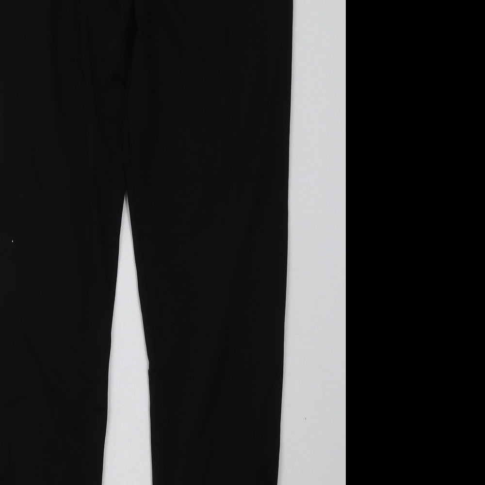 Macron Mens Black Polyester Jogger Trousers Size XS L28 in Regular Tie - Stoke City
