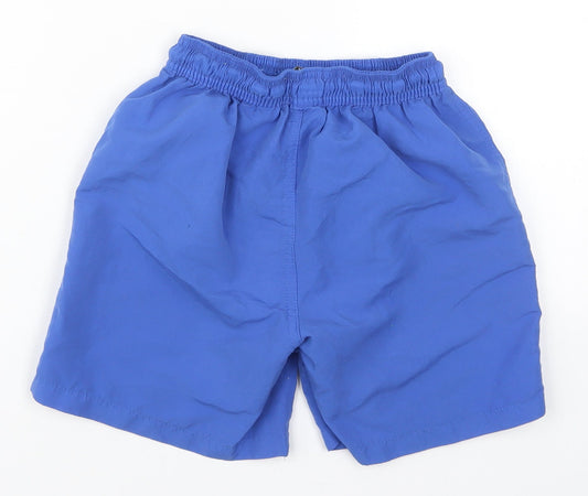 Matalan Boys Blue Polyester Bermuda Shorts Size 8-9 Years Regular - Swim Shorts