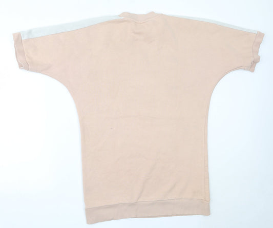 Hersey Womens Pink Cotton Pullover Sweatshirt Size 10