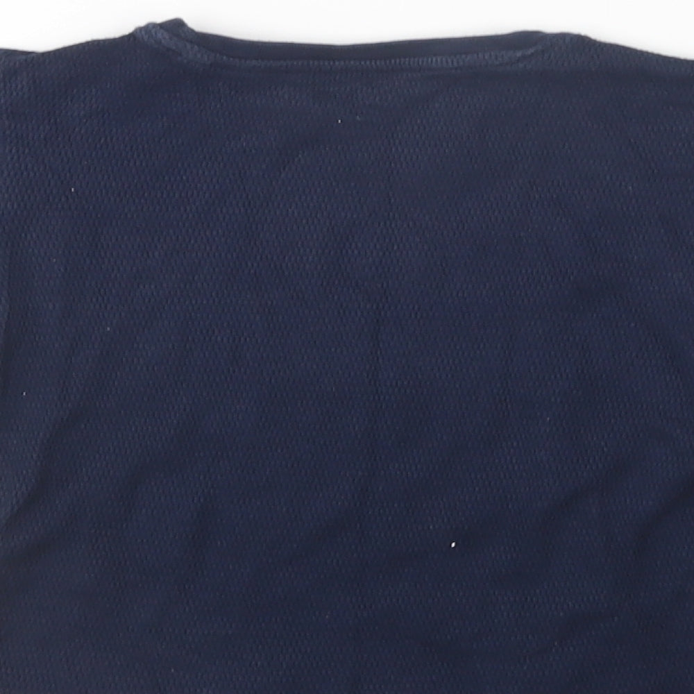 NEXT Baby Blue Cotton Pullover Jumper Size 18-24 Months