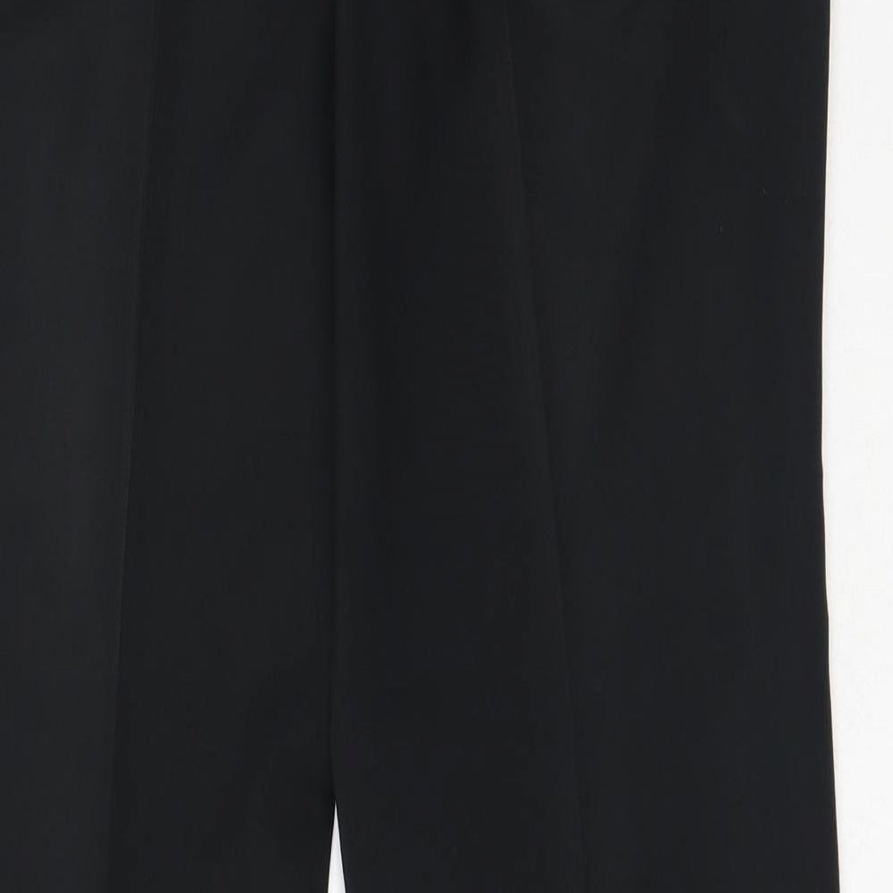 New Look Womens Black Polyester Trousers Size 12 L32 in Regular