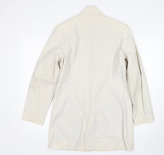 Nauge Womens Beige Jacket Size 12