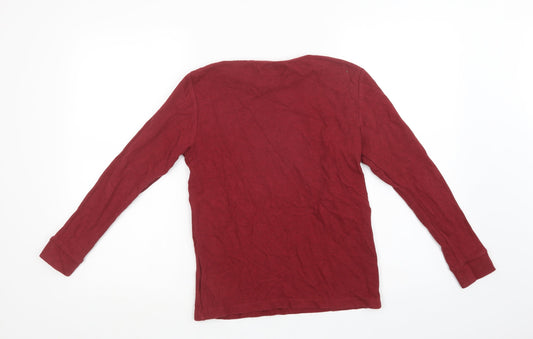 NEXT Boys Red Cotton Pullover Sweatshirt Size 10 Years