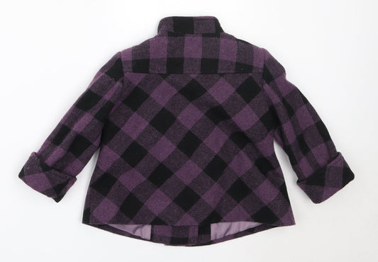 Mariquita Perez Girls Purple Overcoat Coat Size 2 Years