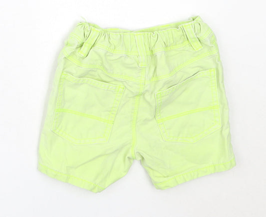 NEXT Boys Green Cotton Cropped Trousers Size 18-24 Months