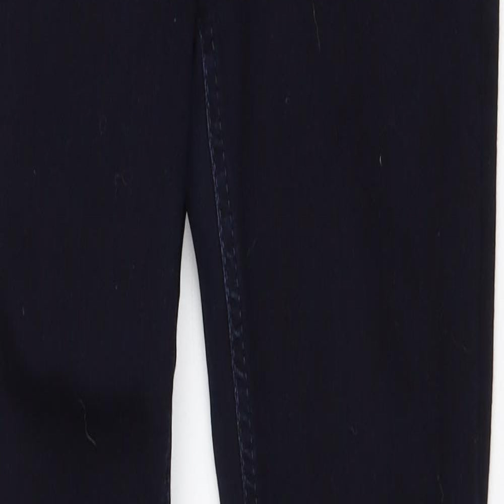 Jack Wills Womens Blue  Cotton Skinny Jeans Size 26 in L30 in Regular Button