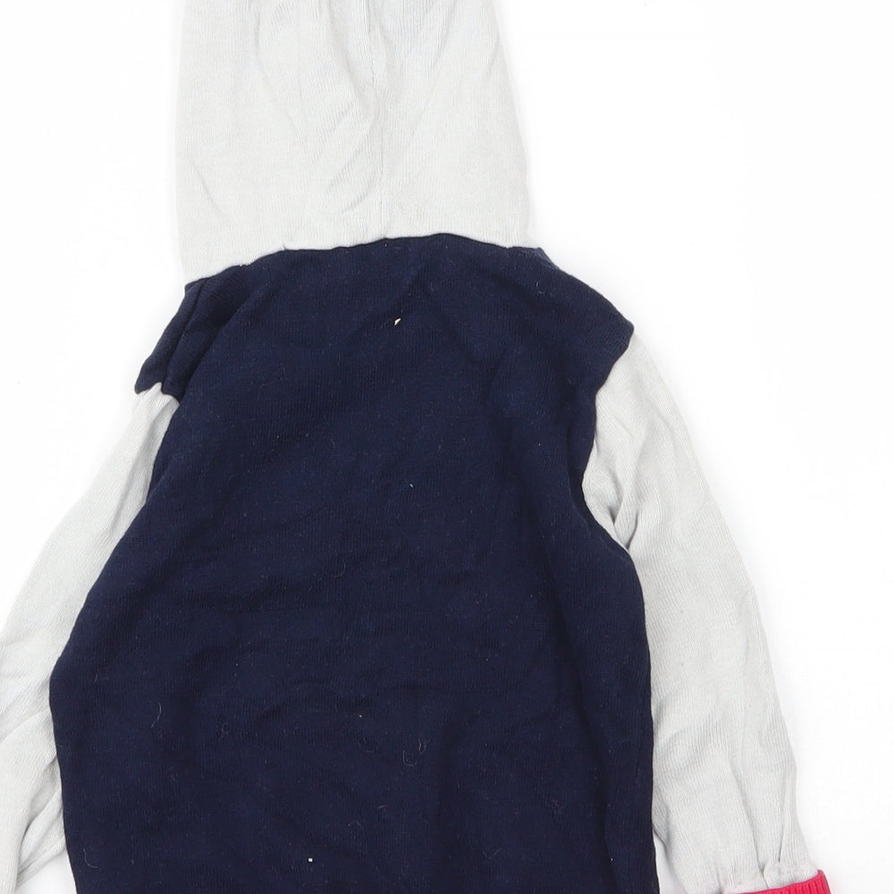 Studio Boys Blue Cotton Pullover Hoodie Size 3 Years