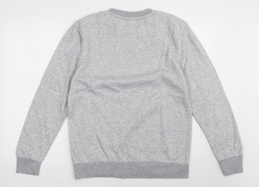 Primark Mens Grey Cotton Pullover Sweatshirt Size M
