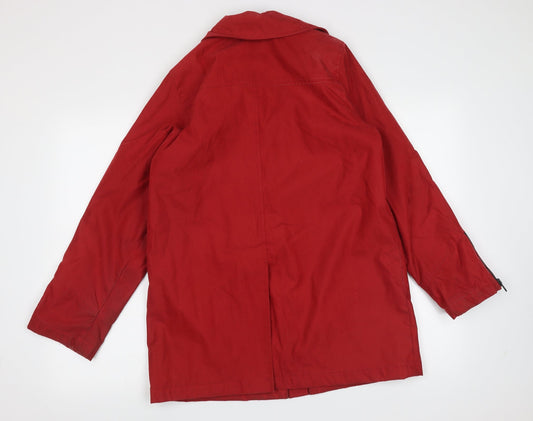 NX branded sport Womens Red Jacket Size S Zip