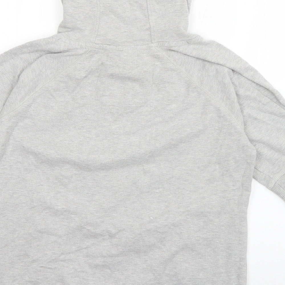 Animal Womens Grey Cotton Pullover Hoodie Size 14 Pullover