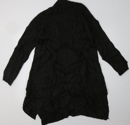Matalan Womens Green V-Neck Acrylic Cardigan Jumper Size M
