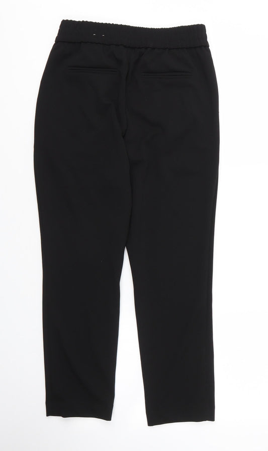 One Womens Black Polyester Sweatpants Trousers Size S L23 in Regular