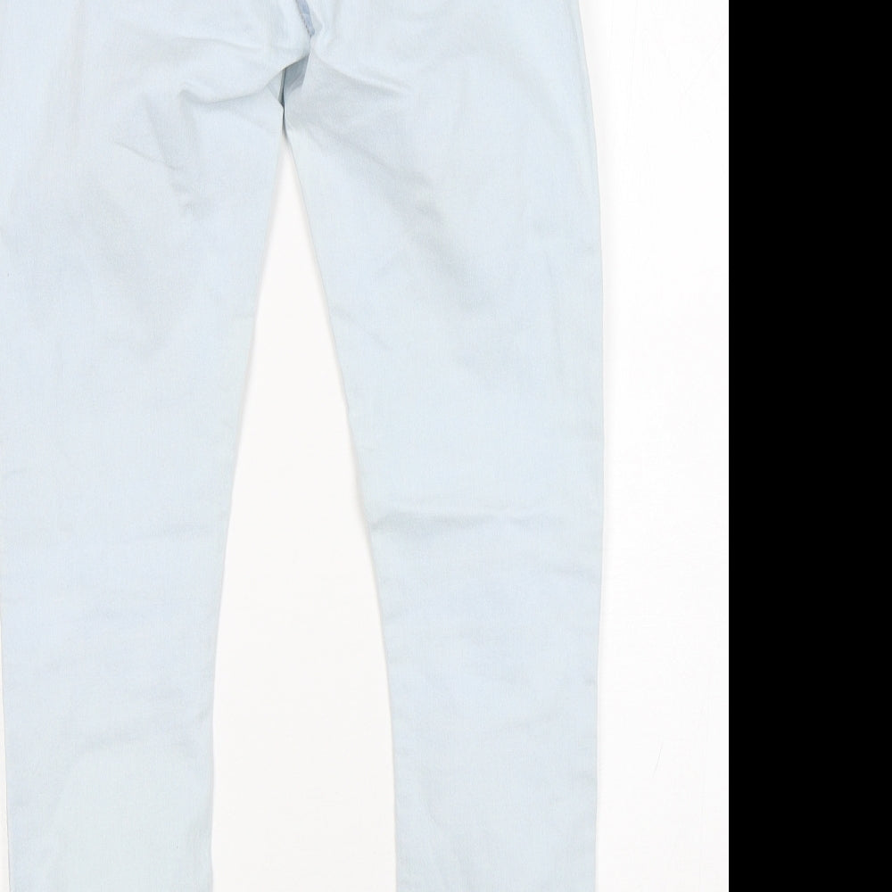 91 Womens Blue Cotton Jegging Jeans Size 8 L28 in Regular