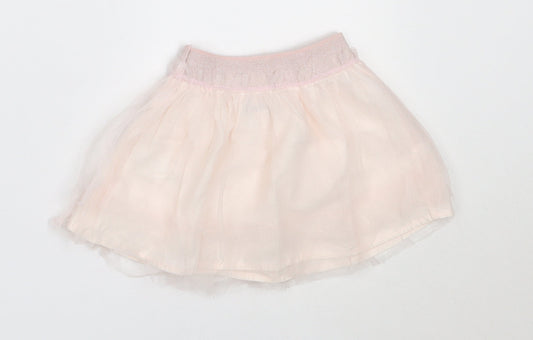 La Redoute Girls Pink Polyester Tutu Skirt Size 12 Months