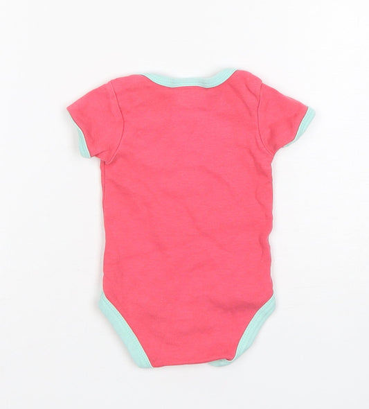 Chick Pea Girls Pink Cotton Leotard One-Piece Size 0-3 Months