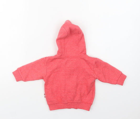 Ecko Unltd. Baby Pink Polyester Full Zip Jumper Size 3-6 Months Zip