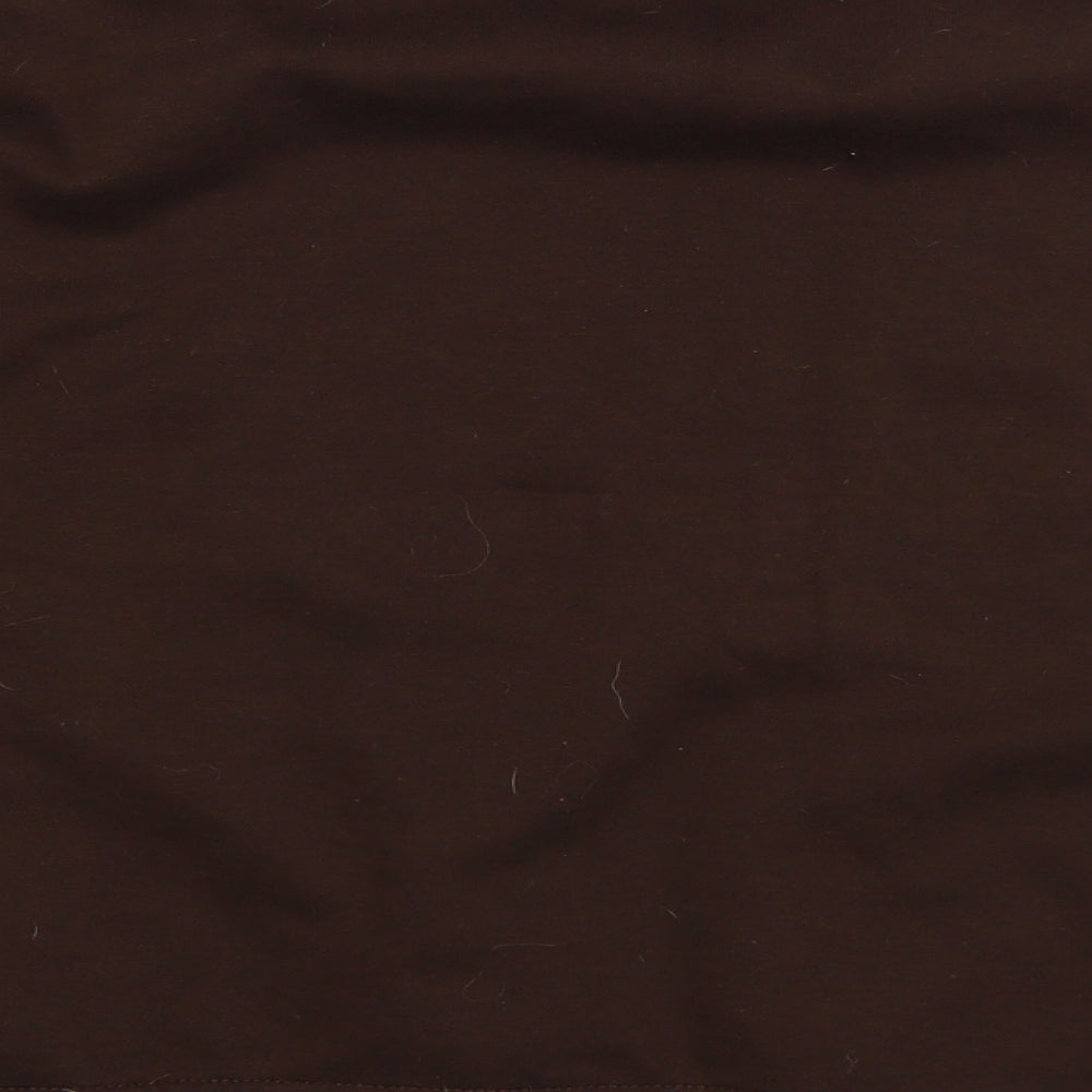 Womens UK 10 Regular Disney Brown Pullover Sweatshirt