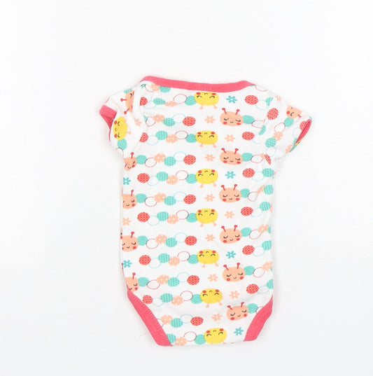 Chick Pea Girls Multicoloured Polka Dot Cotton Leotard One-Piece Size 0-3 Months