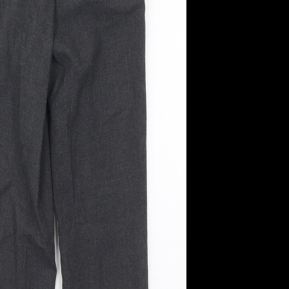 Marks and Spencer Boys Grey Polyester Dress Pants Trousers Size 5-6 Years Regular