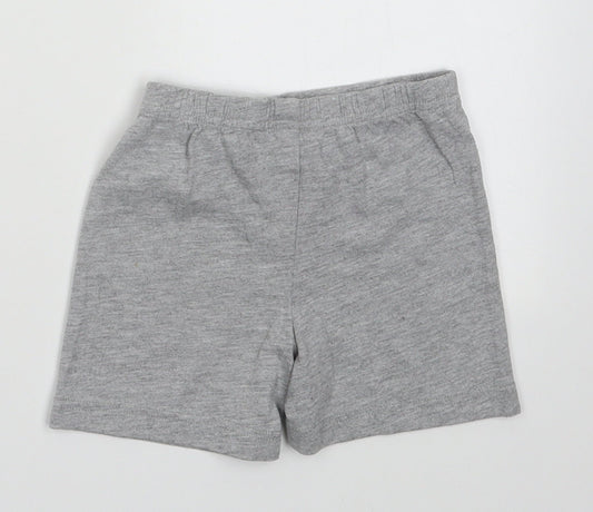 Disney Boys Grey Cotton Sleep Shorts Size 12-18 Months - TOY STORY