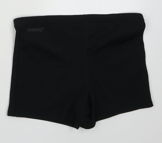 Speedo Boys Black Polyester Shorts Outfit/Set Size 12 Months