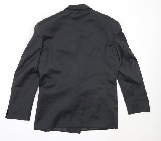 Principles Mens Grey Polyester Jacket Blazer Size 36