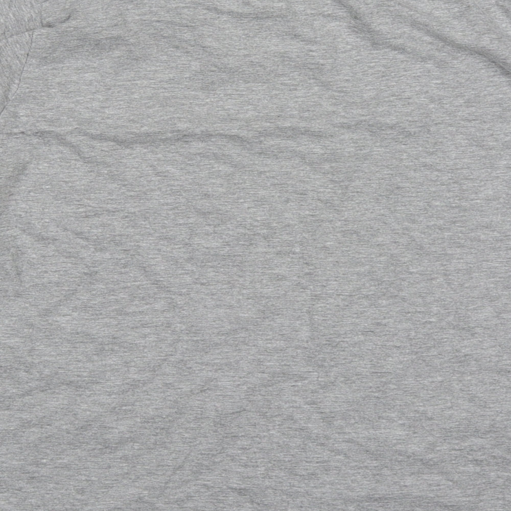 Preworn Womens Grey Cotton Pullover Sweatshirt Size 16 Pullover - S