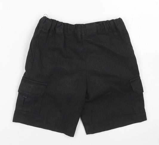 Urban Outlaws Boys Grey Polyester Chino Shorts Size 4 Years Regular - School Wear