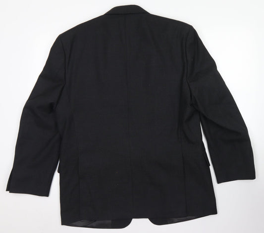 Harmer Mens Grey Polyester Jacket Blazer Size 42