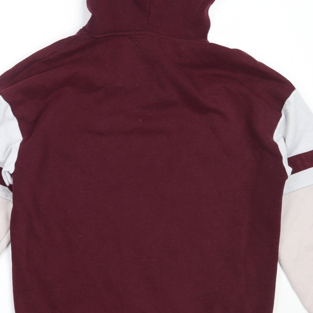 Primark Womens Purple Polyester Pullover Hoodie Size S