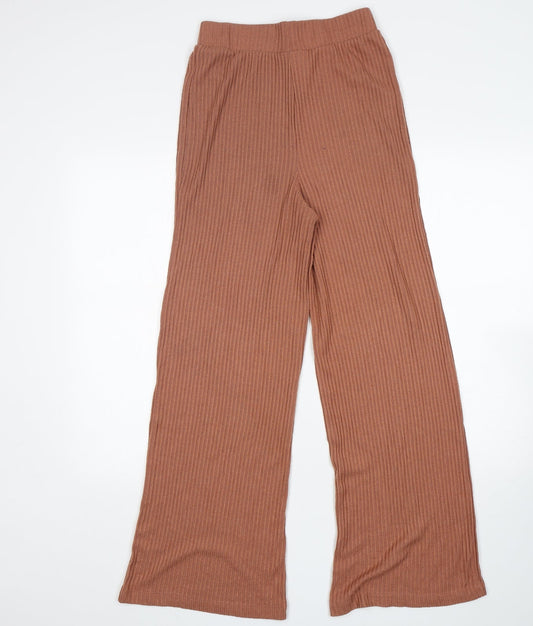 Chelsea Peers Womens Brown Polyester Sweatpants Trousers Size S L29 in Regular