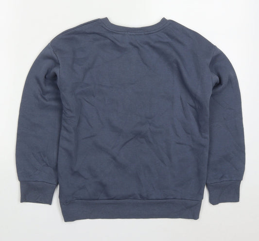 Primark Girls Blue Polyester Pullover Sweatshirt Size 9-10 Years Pullover - California