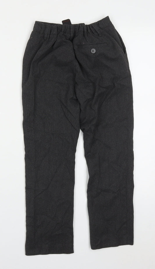NEXT Boys Grey Viscose Dress Pants Trousers Size 10 Years Regular