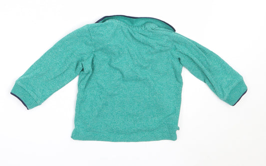 Matalan Boys Green Cotton Basic Polo Size 12-18 Months Collared