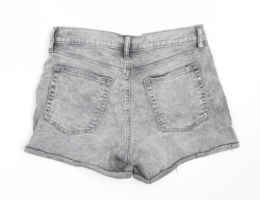 Gap Womens Grey  Cotton Hot Pants Shorts Size 30 in  Regular