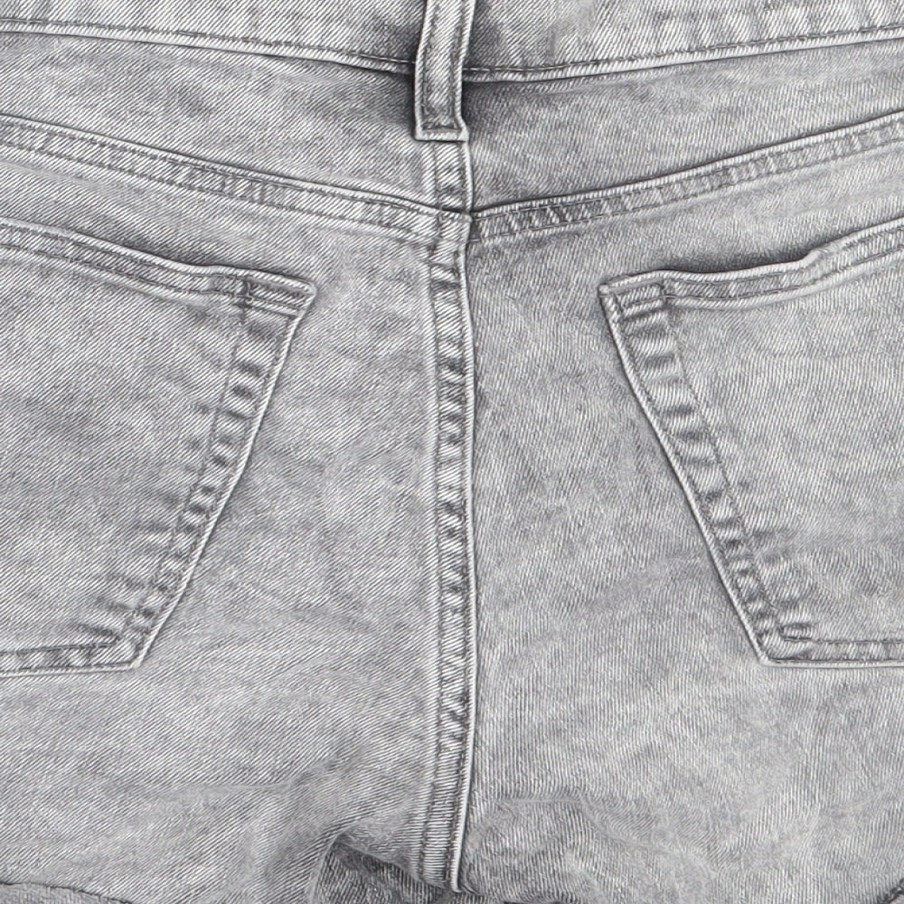 Gap Womens Grey  Cotton Hot Pants Shorts Size 30 in  Regular